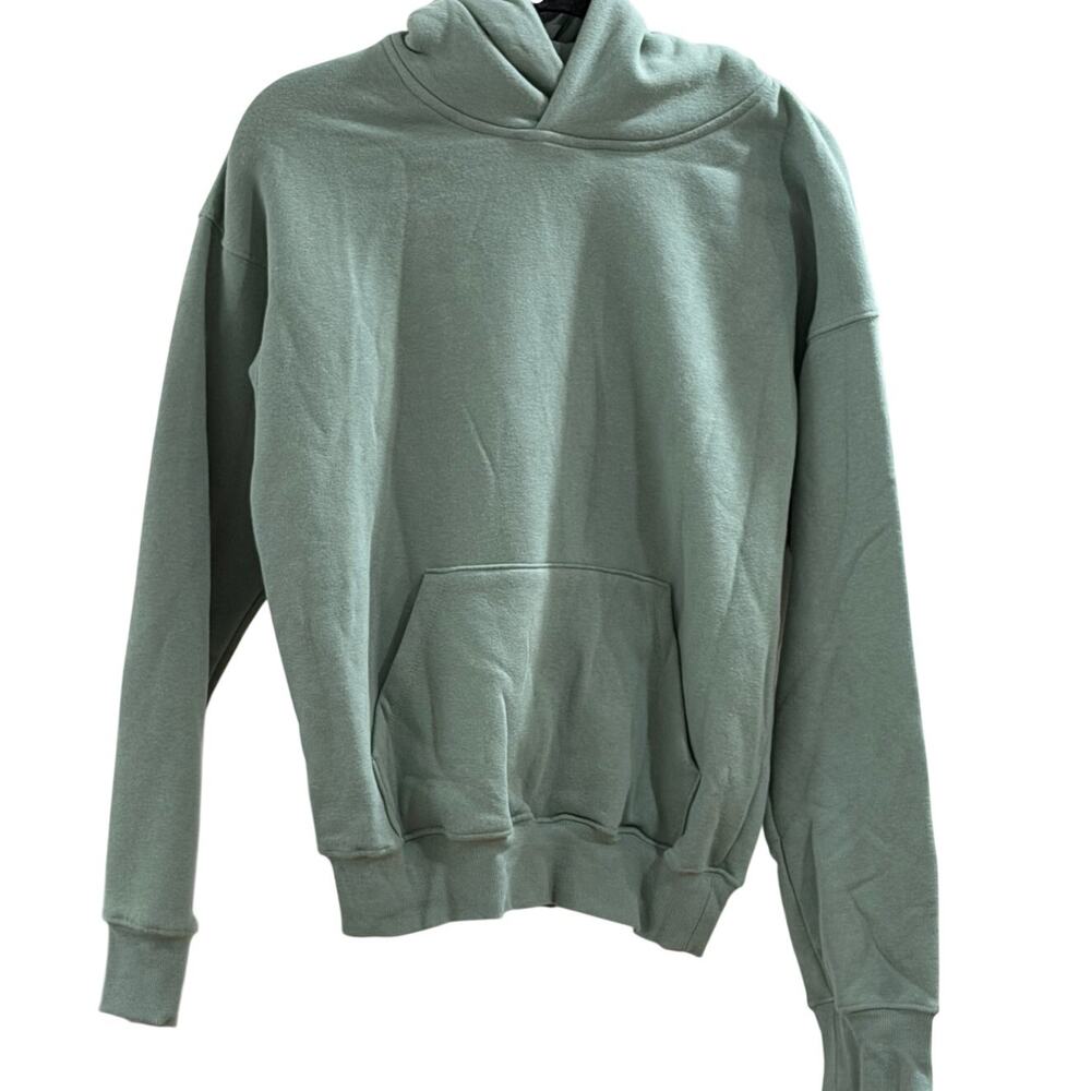 NWT SKI Lovers Snow Bunny Hoodie Jacket Kangaroo Pocket Sage Green Size XS